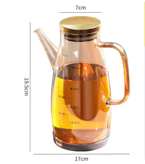 Home Küche Öler Borosilikatglas Gewürzflasche