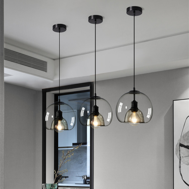 Nordic Modern Minimalist Glass Chandelier