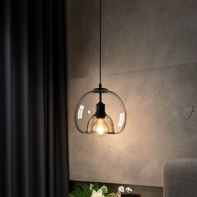 Nordic Modern Minimalist Glass Chandelier