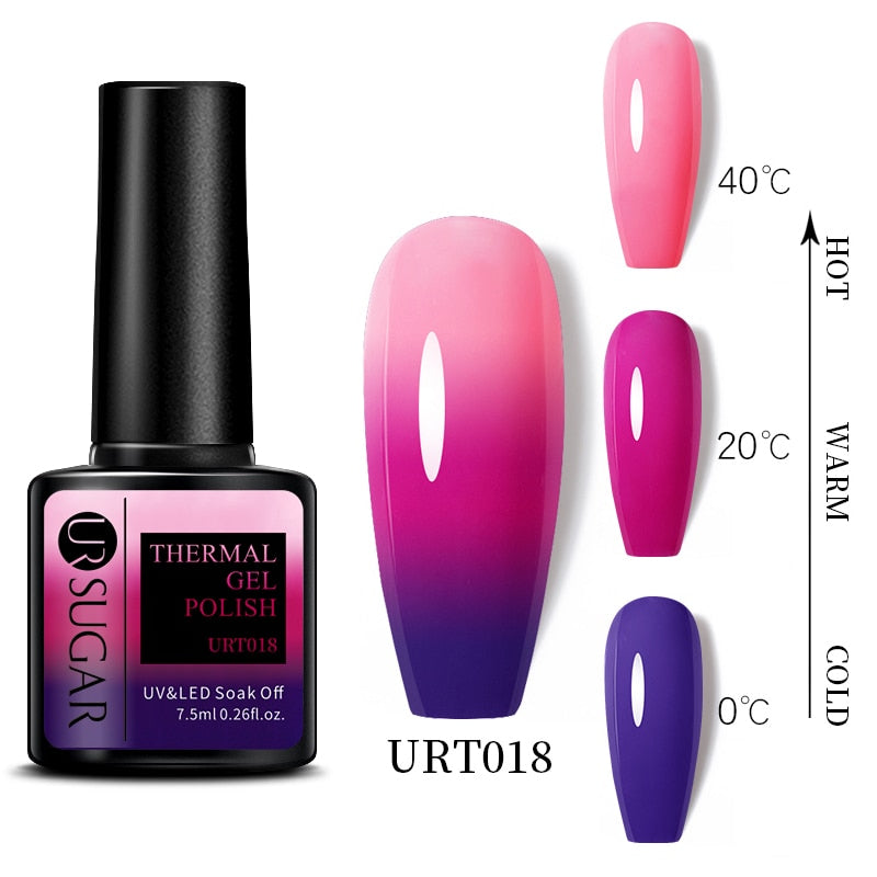 "UR SUGAR™  4+1 GRATIS Farbwechselnder Nagellack mit Temperatur