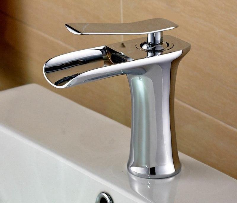 Waterfall Single Handle Basin Faucet