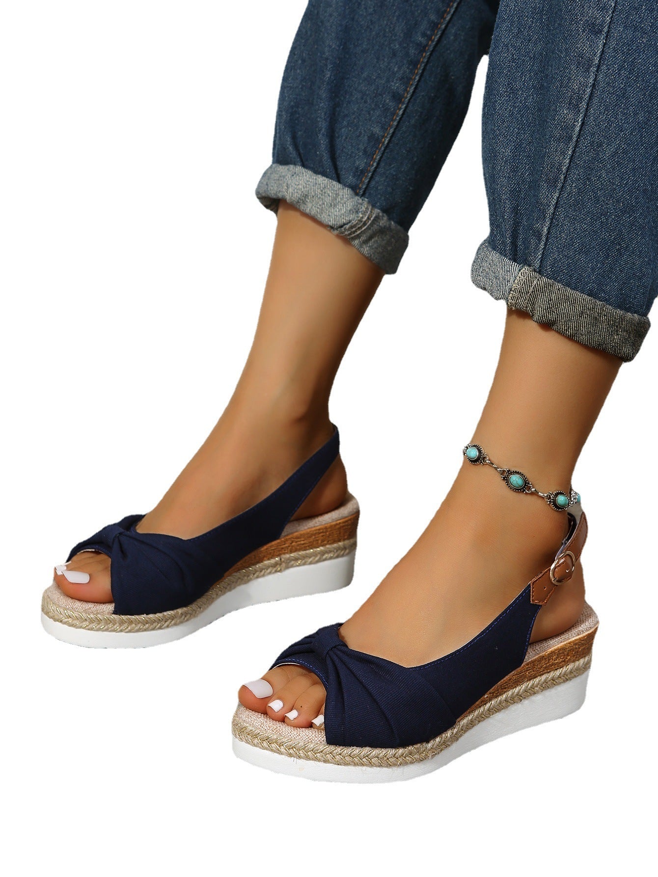 HempTwist Schleifen-Sandalen