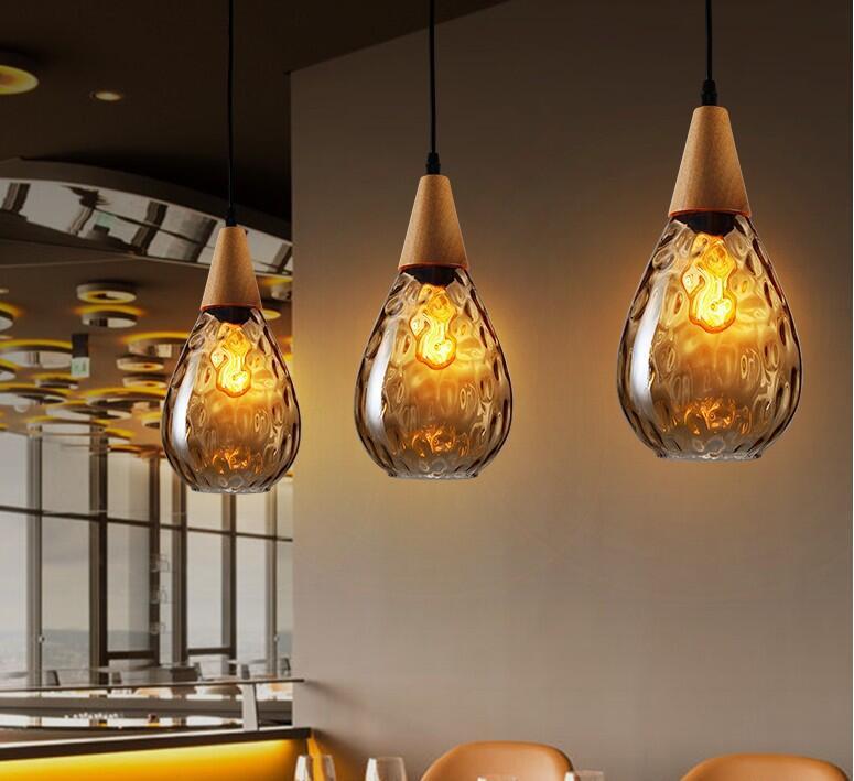 Sergia - Modern Nordic Drop Glass Pendant Lamp