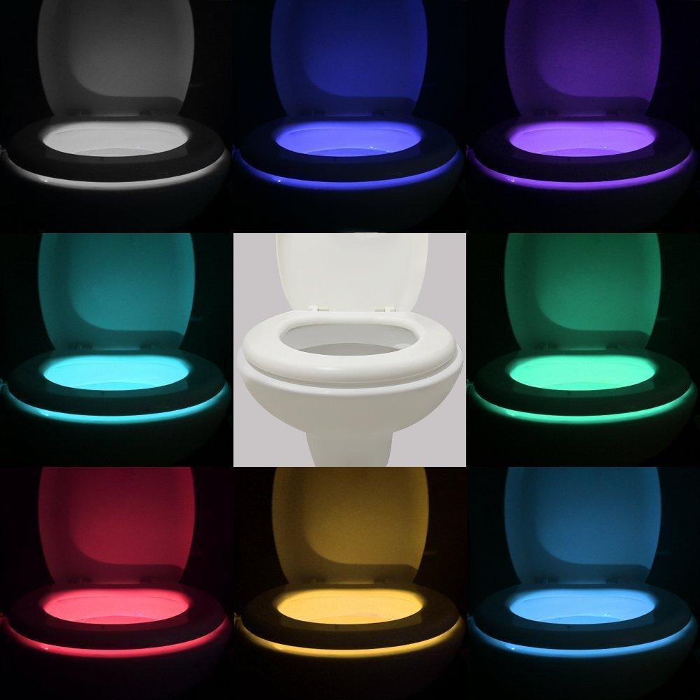 16 Farben LED Toiletten Nachtlicht--Upgrade UV Sterilization