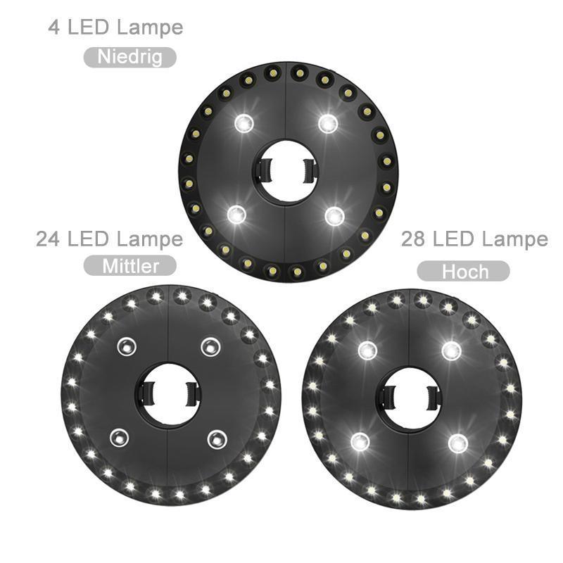 28 LED-lamp voor de paraplu