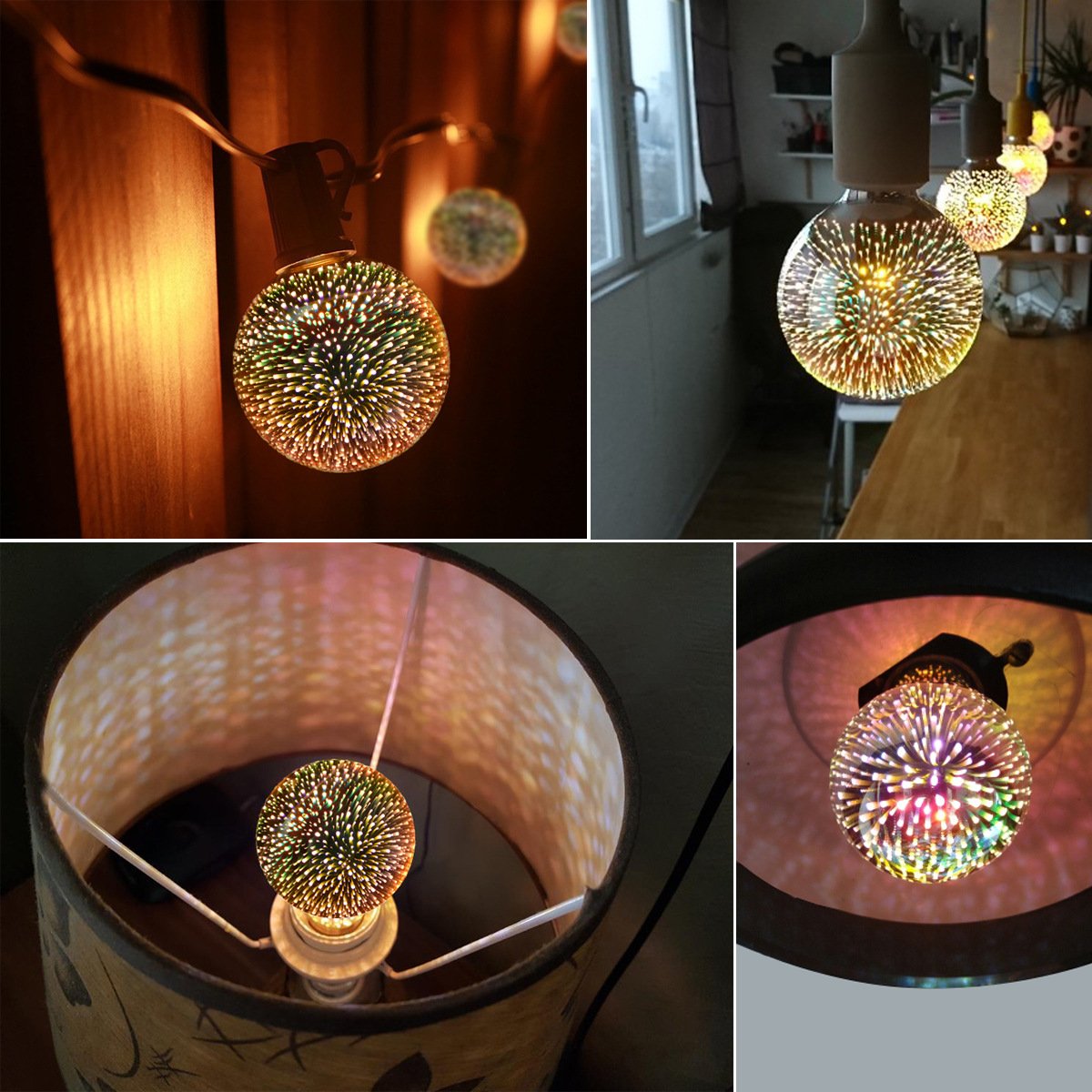 3D-Feuerwerk LED-Lampe💡