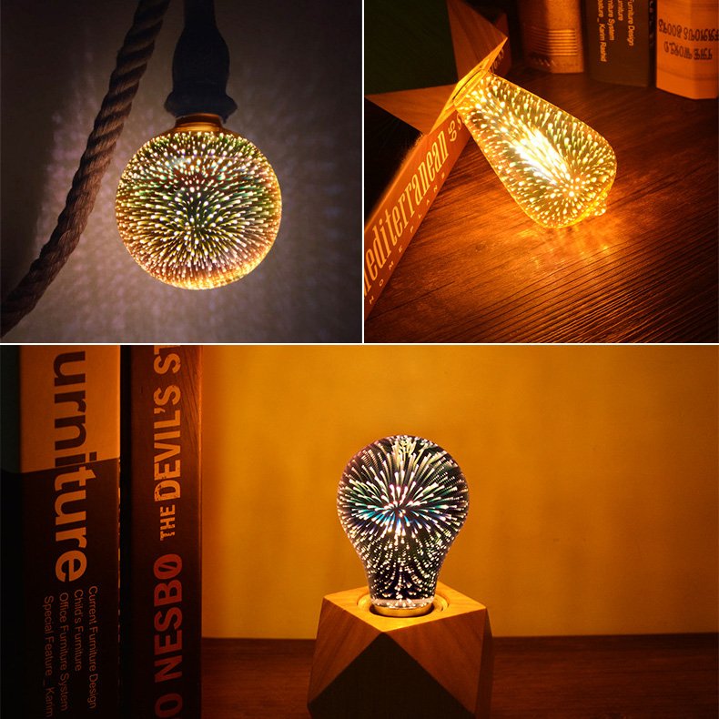 3D-Feuerwerk LED-Lampe💡